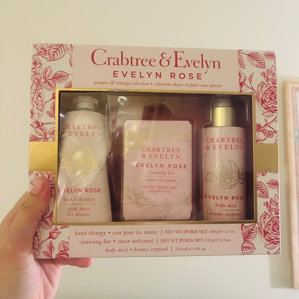 Crabtree & Evelyn EVELYN ROSE SET